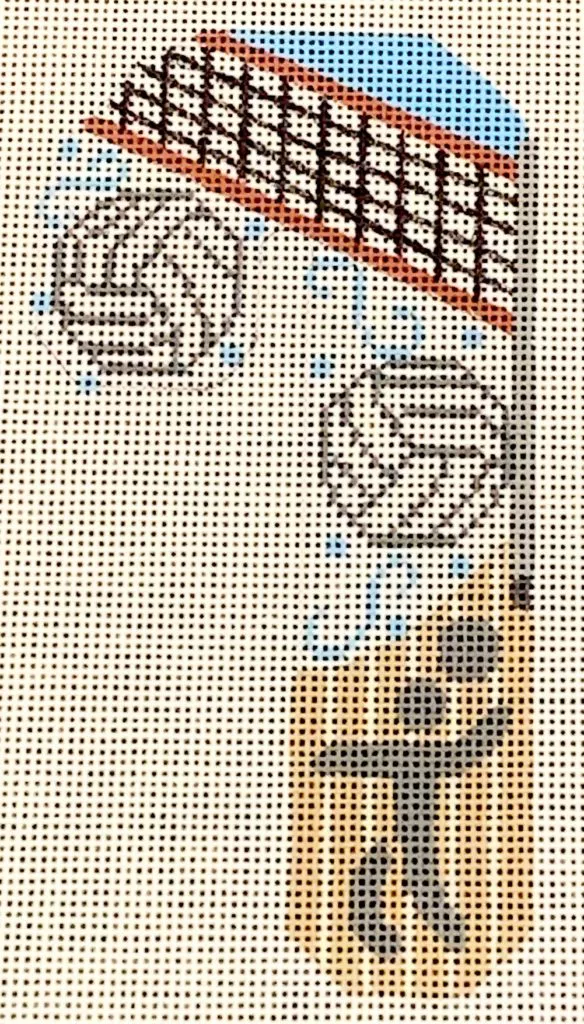* Danji Designs CH-534 Volleyball Candy Cane