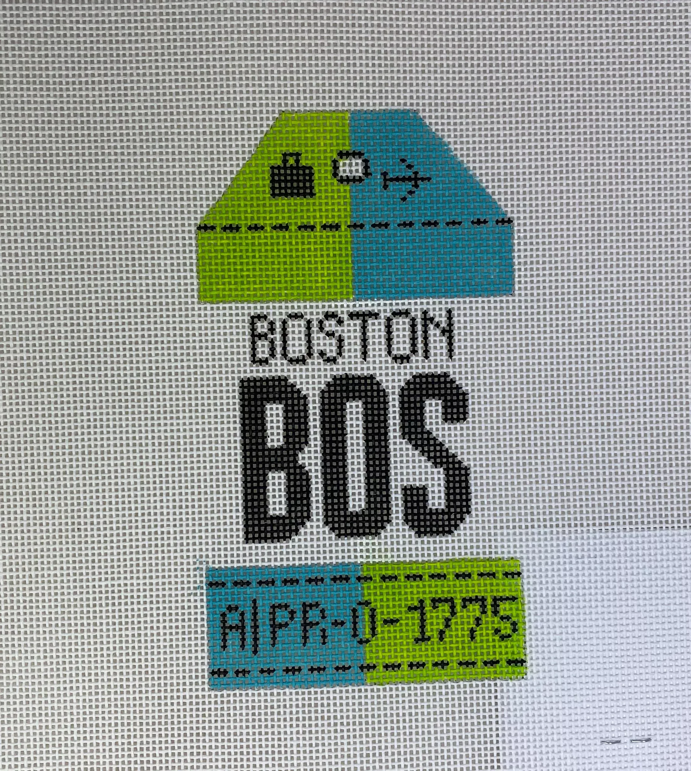* Hedgehog Needlepoint HH1BOS Boston
