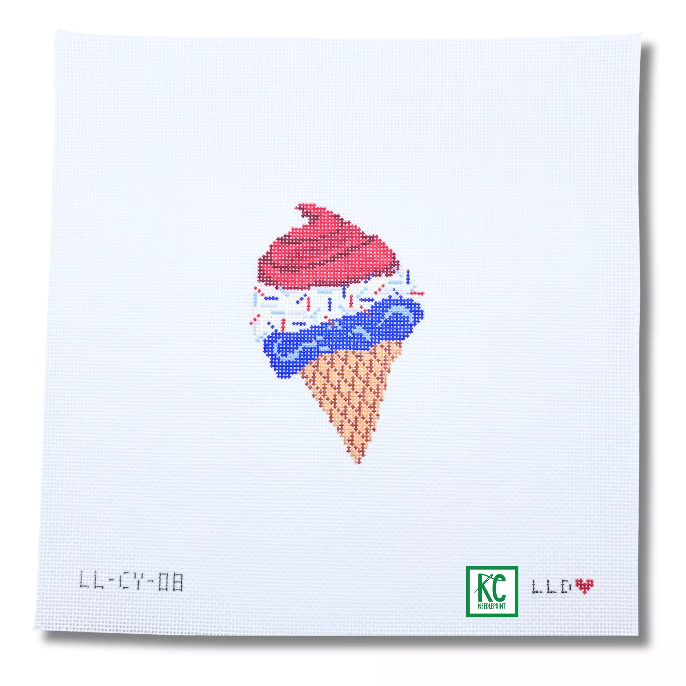 Ice Cream Cone Canvas