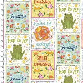 Susie Sunshine Sunshine Patch in White